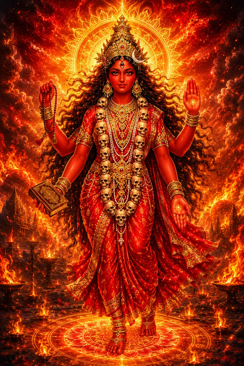 Maa Bhairavi Wall Art