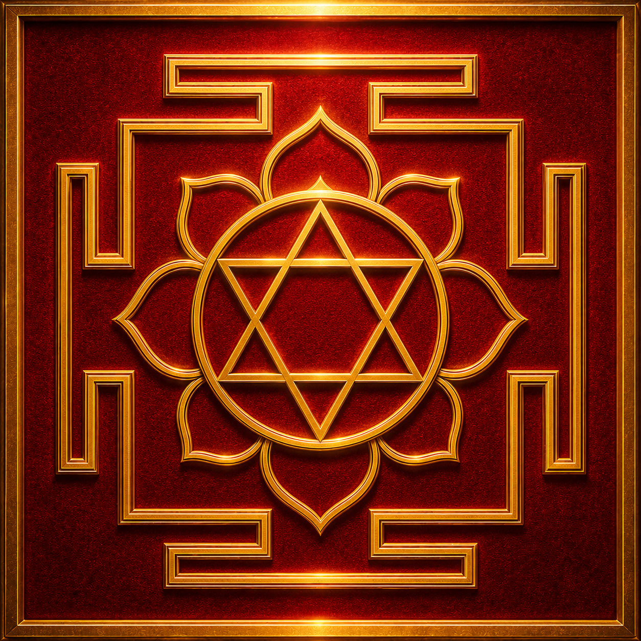 Mahalakshmi Yantra Wall Art