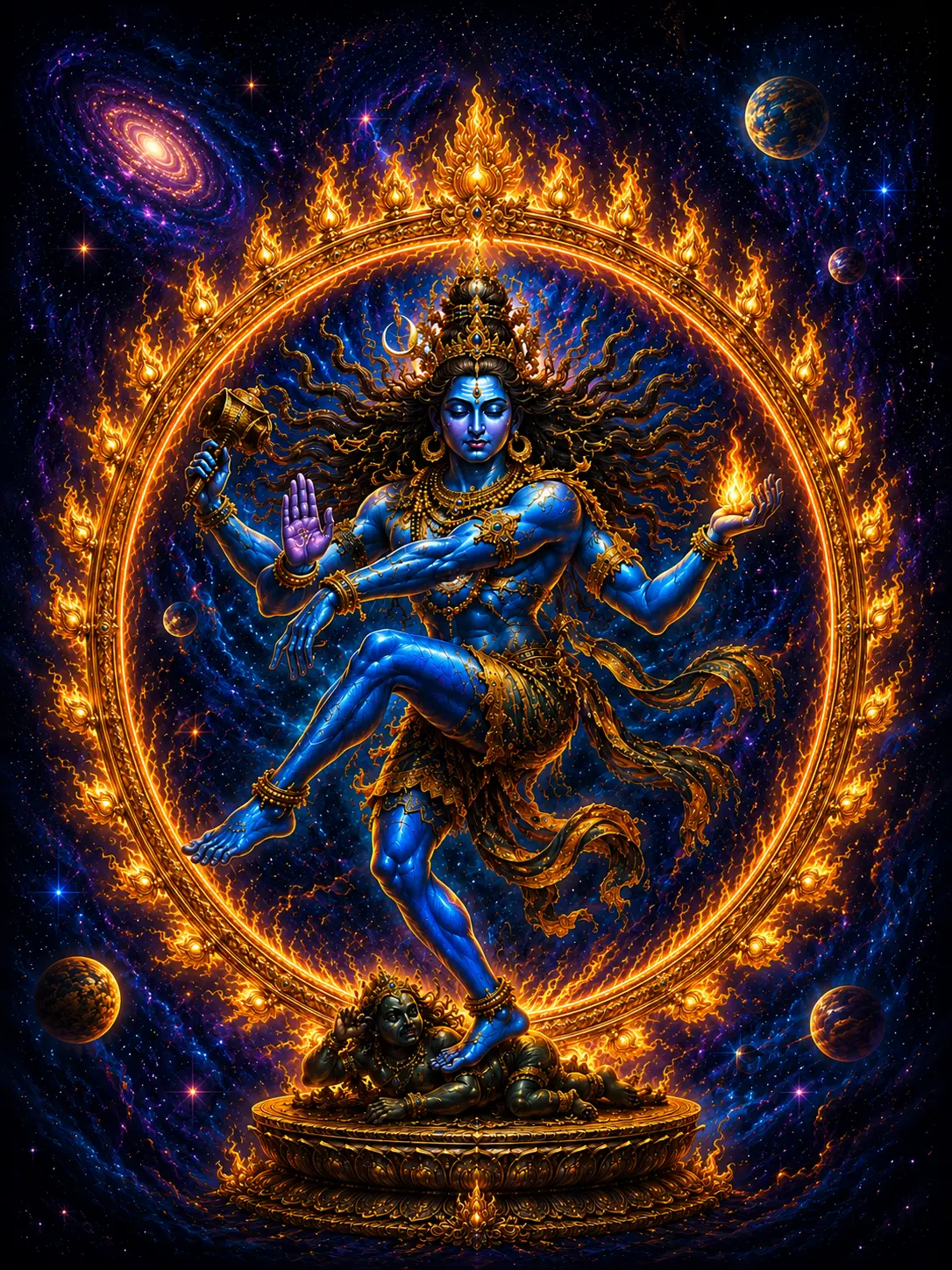 Lord Shiva Nataraja Wall Art