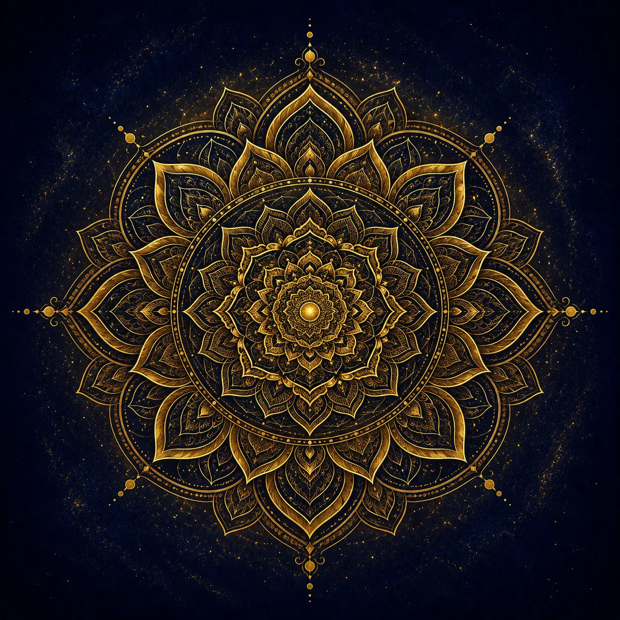 Sacred Mandala Wall Art