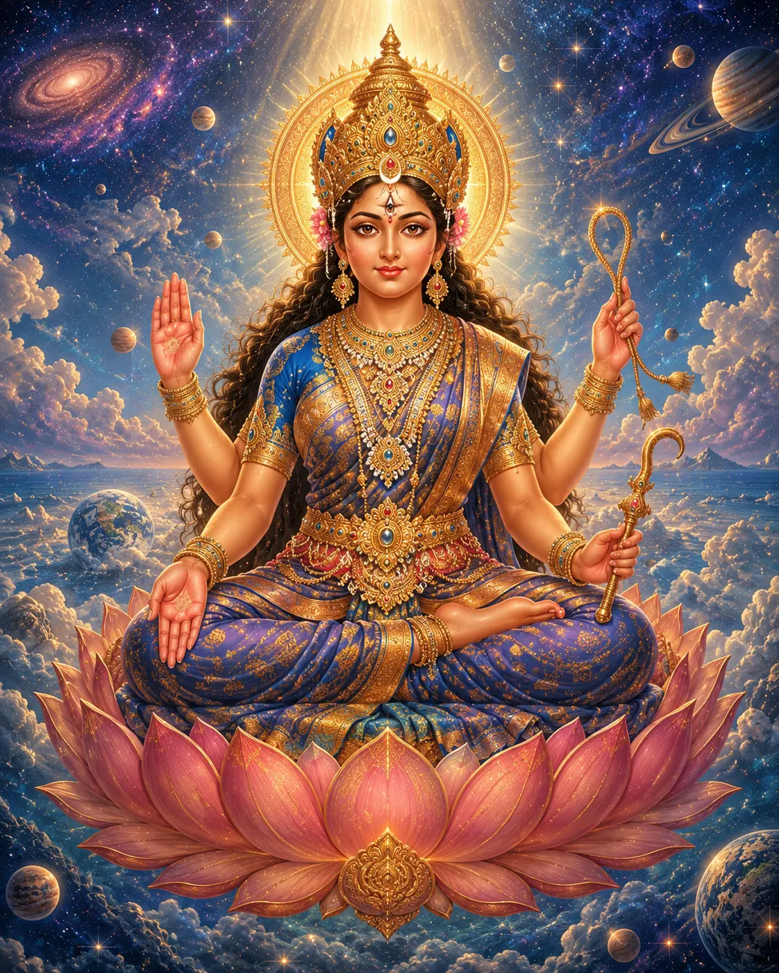 Maa Bhuvaneshvari Wall Art