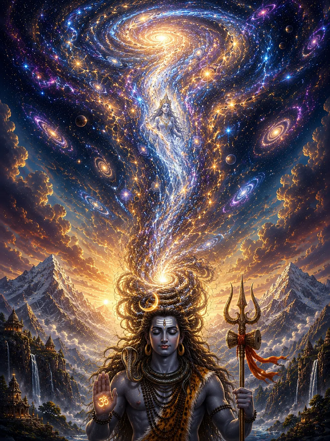 Shiva Ganga Wall Art