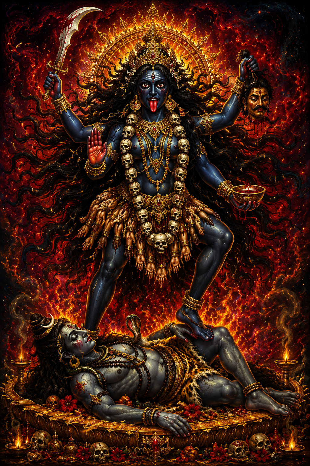 Maa Kali Mahavidya Wall Art
