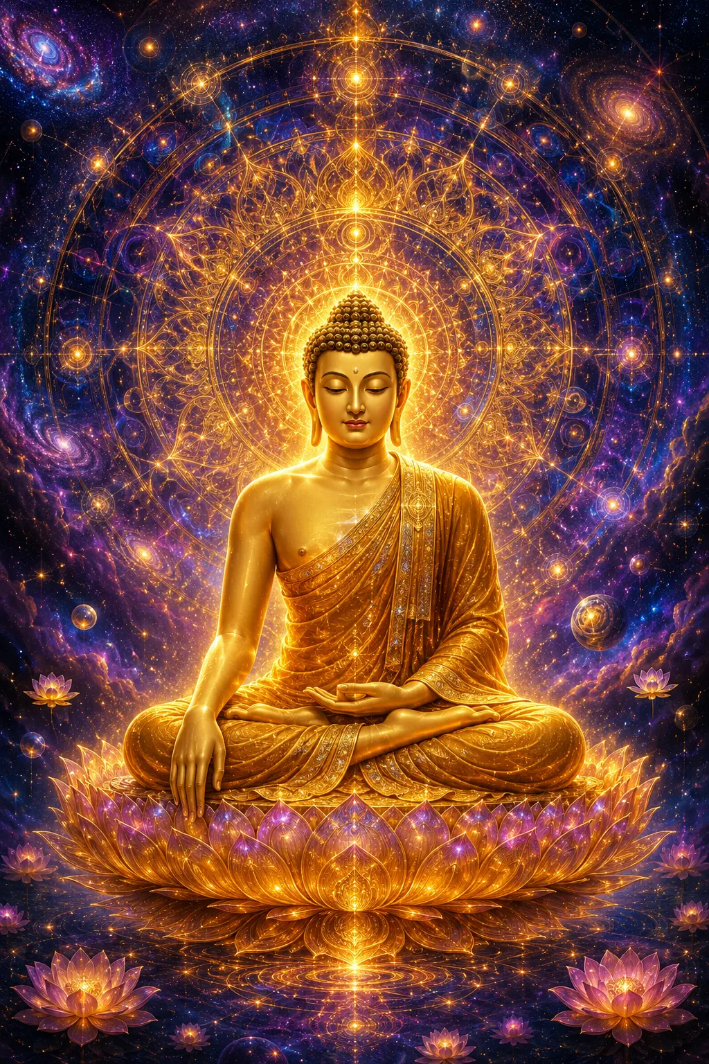 Gautama Buddha Sacred Wall Art