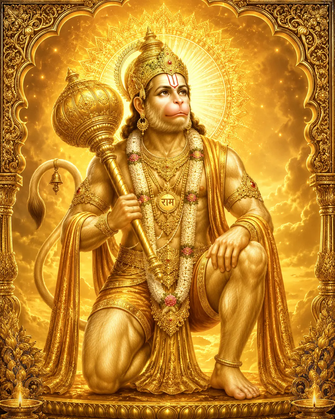 Lord Hanuman Wall Art