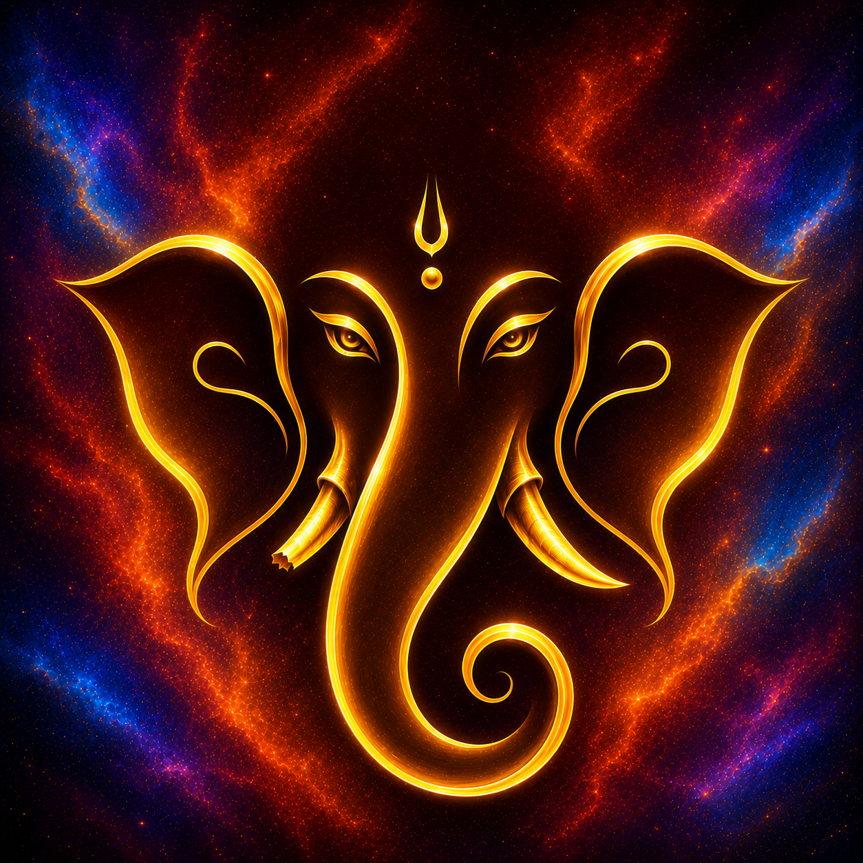 Ganesha Minimalist Wall Art