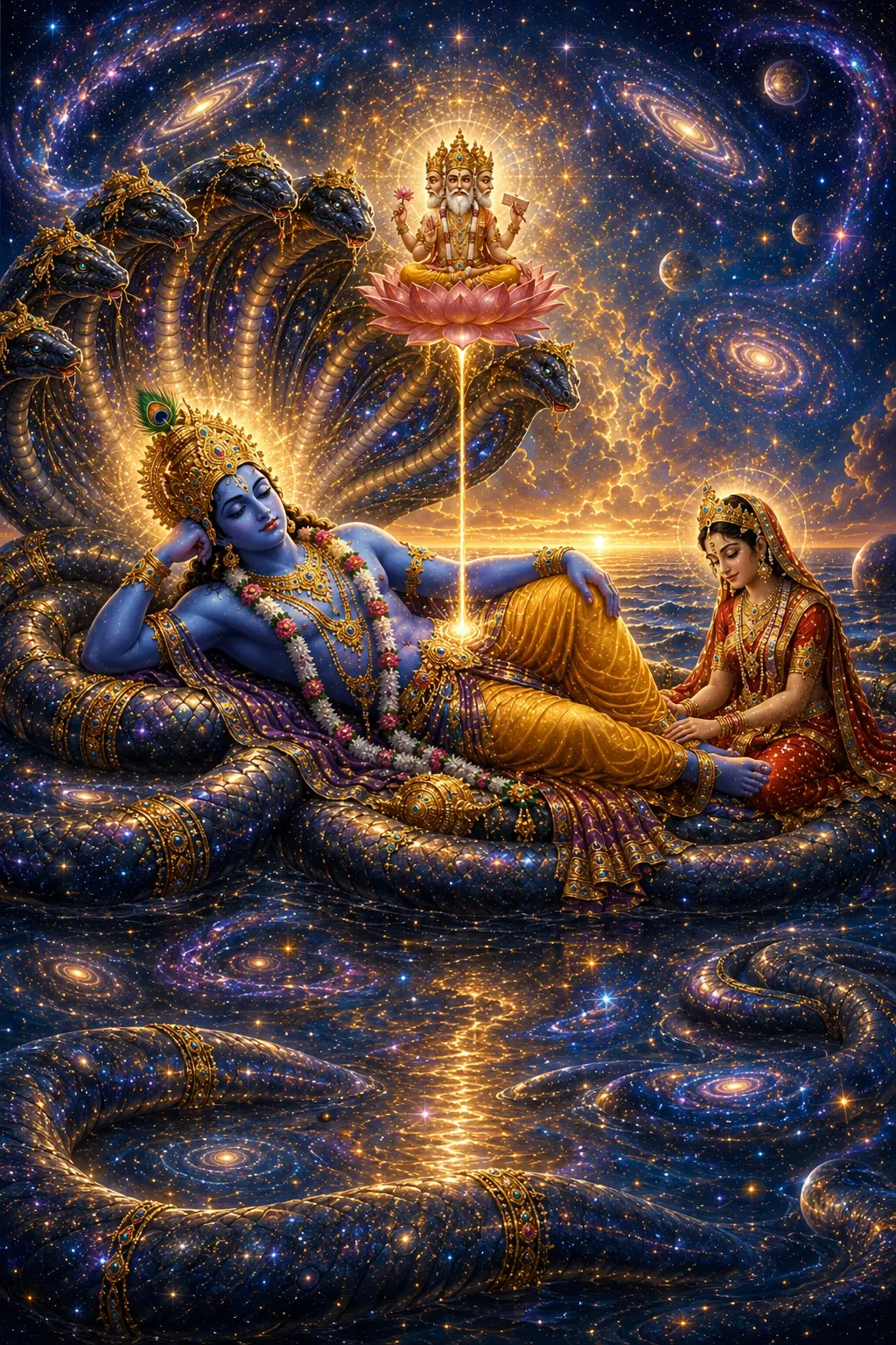 Anantha Padmanabha Vishnu Wall Art